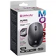 Мишка Defender Auris MB-027, бездротова, 3 кн. до 1600 dpi, безшумна, чорна - зображення 5