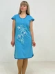 Туника женская кулир Blue Lily Pars 60-62 Голубая (81610488-4) - изображение 3