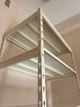 Стелаж металевий LIGHT RACK 2050х1250х600 5 полиць кремовий - зображення 3