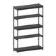 Стелаж металевий LIGHT RACK 2050х1250х400 5 полиць антрацит - зображення 1