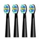 Насадки для зубних щіток Seago SG-D112 (SG-2303, 2315, 507, 575, 958, EK9) 4шт Чорні - изображение 1