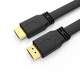 Кабель HDMI плоский Slim 20 м HDMI -> HDMI 1.4 2К FULL HD 1080P короткий Черный - изображение 6