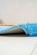 Набор ковриков для ванной SOFTMICRO Vonaldi (2 шт.) 60×100 см + 60×50 см - Небесно-голубой - изображение 2
