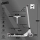 Трюковий самокат NKD Park Scooter Silver 110 мм (nkx344) - зображення 2