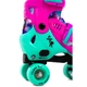 Дитячі ролики квади SFR Hurricane IV Pink/Mint р 25.5-29 (rk601) - зображення 4