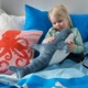 Мягкая плюшевая игрушка Акула IKEA BLÅHAJ BLAHAJ 55 см детская синяя акулка акулёнок 205.406.63 - изображение 4