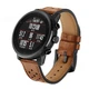 Кожаный ремешок 22мм для Amazfit GTR 2 Pace Stratos / Huawei Watch GT 2 / Samsung Gear S3 с отверстиями - Коричневый (2443P) - изображение 1