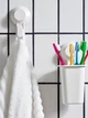Крючки вешалки на присосках 2 шт IKEA TISKEN держатели для полотенец халатов вещей одежды 703.812.75 - изображение 8