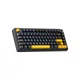 Клавиатура Aula F75 Gasket Greywood V3 switch Hot-Swap PBT Wireless/Bluetooth/USB Black (6948391208626) (237551) - изображение 3