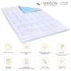 Одеяло с эвкалиптовым волокном MirSon №1400 Valentino Hand Made Демисезонное 200x220 см (2200001535176) - изображение 13