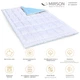Одеяло хлопковое MirSon №1415 Valentino Hand Made Демисезонное 155x215 см (2200001536494) - изображение 13