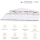 Одеяло хлопковое MirSon №1441 Luxury Exclusive Летнее 140x205 см (2200001536388) - изображение 14