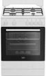 Плита Beko газова, 64л, 60x60см, таймер, білий - изображение 1