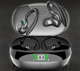 Вакуумные bluetooth наушники Ture TWS для спорта серые - изображение 2