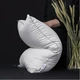 Подушка MirSon №206 Silver Cloud Гусиный пух низкая 40х60 см (2200009348846) - изображение 6