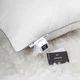Подушка MirSon №207 Silver Cloud Гусиный пух средняя 50х70 см (2200009348952) - изображение 8