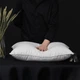 Подушка MirSon №207 Silver Cloud Гусиный пух средняя 60х60 см (2200009348938) - изображение 7