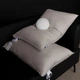 Подушка MirSon №208 Silver Cloud Гусиный пух высокая 60х60 см (2200009348990) - изображение 13
