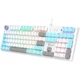 Клавіатура A4Tech Bloody S510R RGB BLMS Switch Red USB Icy White (Bloody S510R Icy White) - изображение 5