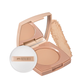 Пудра для лица водостойкая компактная Neverti Creamy Dimension (NP202), 006 Medium Beige Темно-бежевая - изображение 2