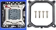 Крепление для кулера на Socket Intel 2011/2011v3/1150-56/1366/1200 на винтах (00068) - изображение 2