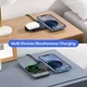 Беспроводное зарядное устройство Baseus Digital LED Display 2in1 Wireless Charger 20W Universal version WXSX010101 Black - изображение 9