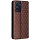 Чехол Deexe Rhombus Book для HMD Pulse / Pulse Pro / Pulse Plus - Brown - изображение 7
