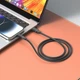 Кабель XO NB265-AC USB-A to USB-C 3А 1 м Black (NB265-AC.black) - изображение 3