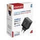 Сетевое зарядное устройство Promate PowerPort-45W, 2хUSB-C PD, USB-A Black (powerport-45.black) - изображение 6
