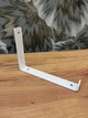 Кронштейн для полок 200х150 мм, Крепление для полки Loft, полкодержатель Белый - изображение 1