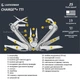 Набор Мультитул Leatherman CHARGE TTI Plus + Трещотка Leatherman 931030 + Комплект бит Bit Kit 2 половины - изображение 2