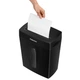 Уничтожитель бумаги Fellowes 8 листов 15 л черный (f.U5012501) - изображение 3