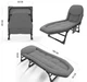 Раскладная кровать Комбат Jet Folding-Bed 180х60х30 см до150кг карповая раскладушка с подушкой и матрасом (2104618498) - изображение 9