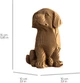 Картонный конструктор Cartonic 3D Puzzle Labrador Puppy 86 элементов (CARTMNLABRA) - изображение 4