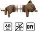 Картонный конструктор Cartonic 3D Puzzle Sleepy Kitten 119 элементов (CARTMNSLEEP) - изображение 6