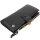 Классический стильный кошелек-клатч ST Leather Wallet&nbsp;19373 Черный - изображение 6