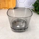 Квадратный прозрачный горшок для орхидей 1.2 л Тёмная дымка PERA ORCHID KRS-251 - изображение 4