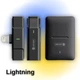 Беспроводной микрофон петличный Veron для телефона Lightning c кейсом зарядки нагрудный микрофон петличка для блогера - изображение 1