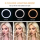 Кольцевая лампа светодиодная LED 36 см для селфи от сети для фото видео блогеров, 20W - изображение 2