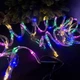 Світлодіодна гірлянда-нитка мідний дріт Кінський хвіст 500 LED Magic Lights крапля 5 м мульти - изображение 4