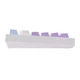 Клавиатура AJAZZ AK820 Purple-White Проводная Механическая RGB Подсветка С Поддержкой HOT-SWAP Sea Salt Switch - изображение 6