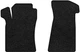 Ворсовые коврики EVAtech Premium в салон авто для Chevrolet Niva 2002-2009 1 поколение SUV EU Черный кант (CT345A2VPB) - изображение 1