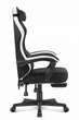 Геймерське крісло Cabro C503 BLACK WHITE - изображение 3