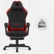 Геймерське крісло Cabro C504 BLACK RED тканина чорно-червоне - изображение 7