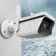 Беспроводная камера WIFI-камера видеонаблюдения Solar WiFi Camera 4Mp, уличная камера наблюдения с солнечной панелью Белая ABQ-Q1 - изображение 9