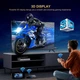 Smart TV Box X96Q Pro Plus 4/32Гб Android TV 14 потужна Андроїд ТВ приставка 8-ядер Allwinner H728, Смарт ТВ приставка з Bluetooth-пультом голосовим пошуком, 8K HDR, Wi-Fi 6, медіаплеєр для IPTV, фільмів, Megogo, SweetTV, Netflix, промокоди на ТБ - зображення 4