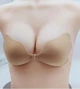 Силиконовый бюстгальтер-невидимка самоклеющийся Fly bra Бабочка на застежке впереди, на чашку D бежевый - изображение 9