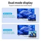 Кабель 4K 60Hz Type-C to HDMI 2m, метал, нейлон, чорний з сірим - изображение 8