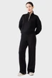 Штани Avecs чорні з трикотажу "French Terry" 50457/1 XL - изображение 2