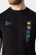 Футболка Avecs чорна з технологією "Soft Touch" 30495/1 XL - изображение 3